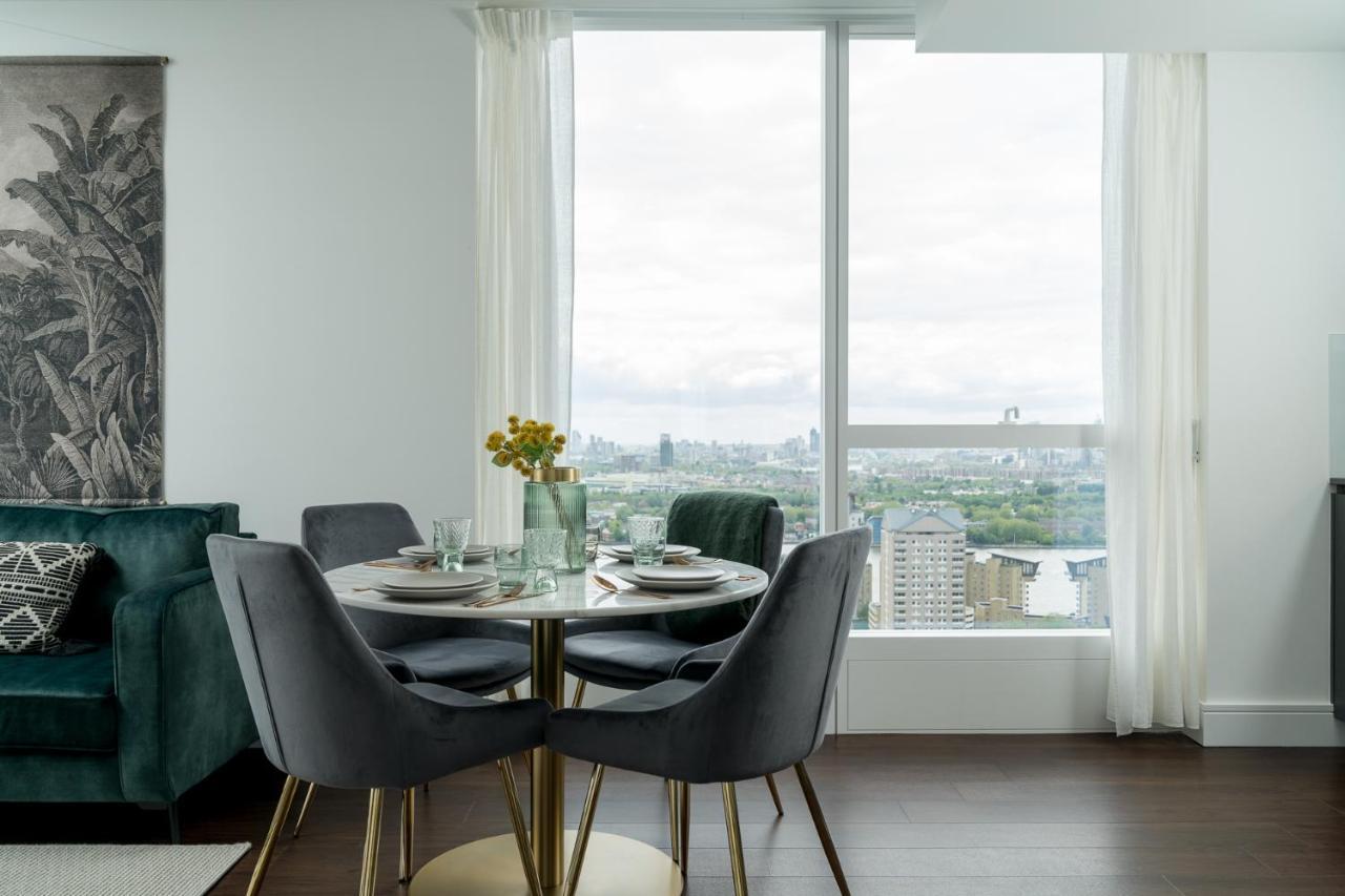 Luxurious Spacious 2Bed Suites Skyline River Views By Canary Wharf Londres Extérieur photo