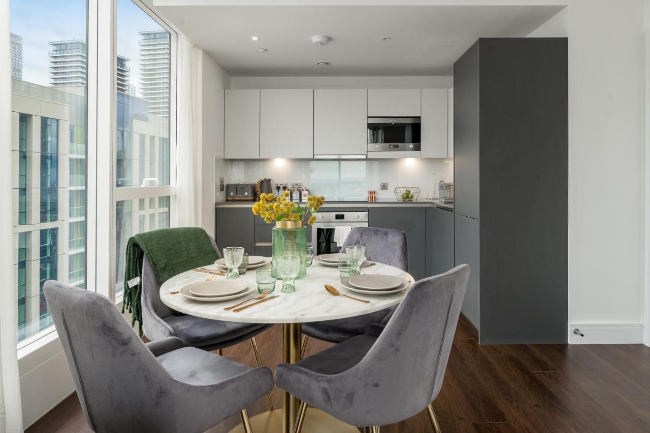 Luxurious Spacious 2Bed Suites Skyline River Views By Canary Wharf Londres Extérieur photo