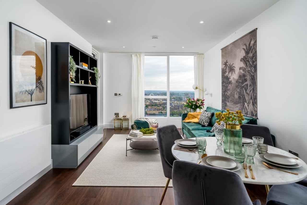 Luxurious Spacious 2Bed Suites Skyline River Views By Canary Wharf Londres Extérieur photo
