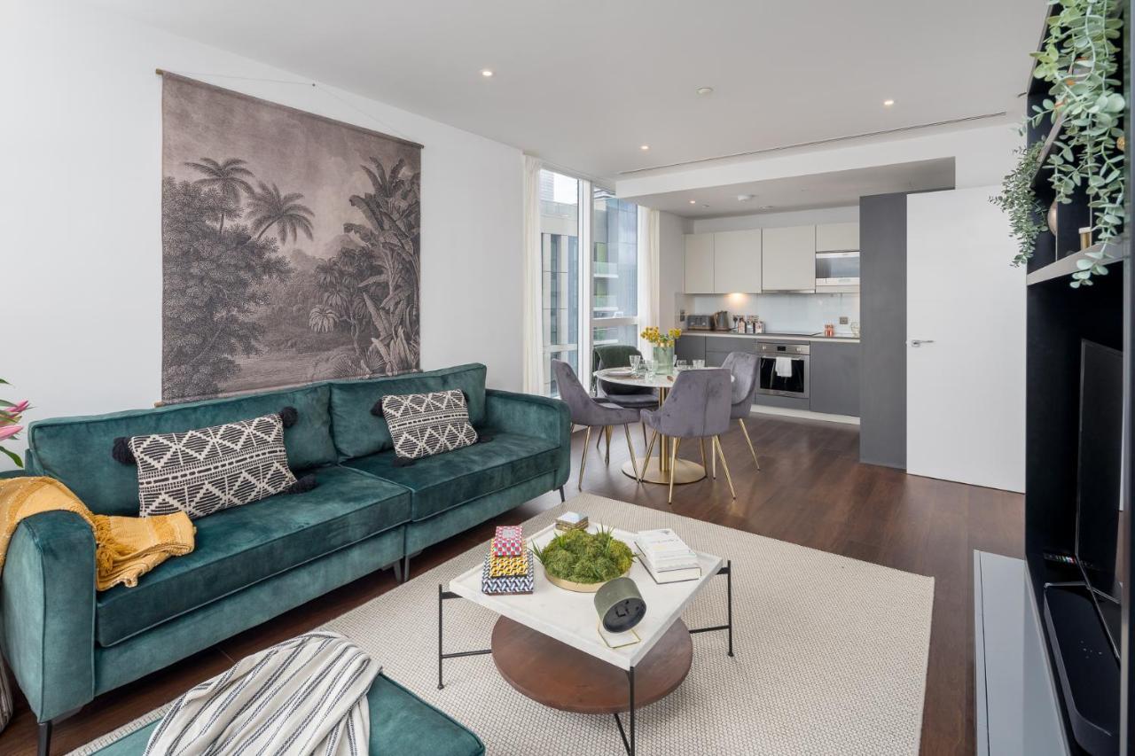 Luxurious Spacious 2Bed Suites Skyline River Views By Canary Wharf Londres Extérieur photo