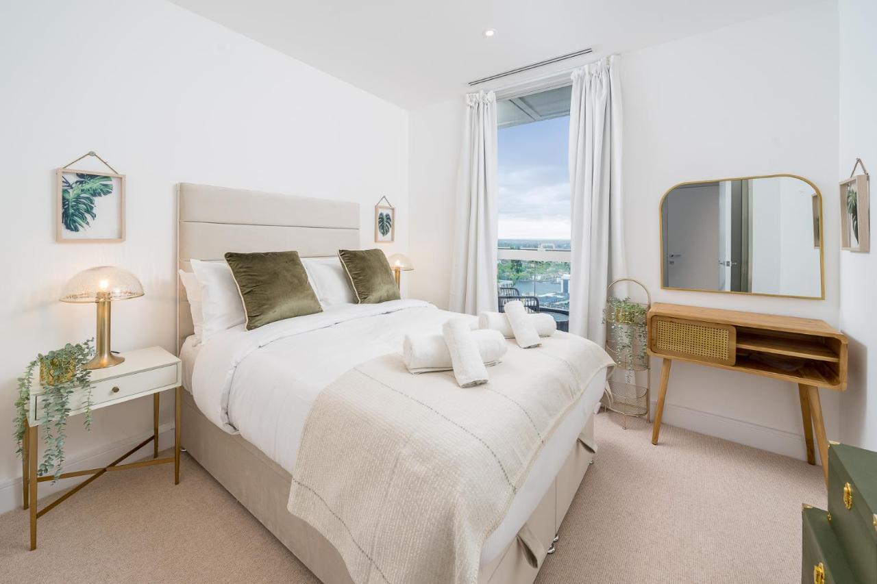 Luxurious Spacious 2Bed Suites Skyline River Views By Canary Wharf Londres Extérieur photo
