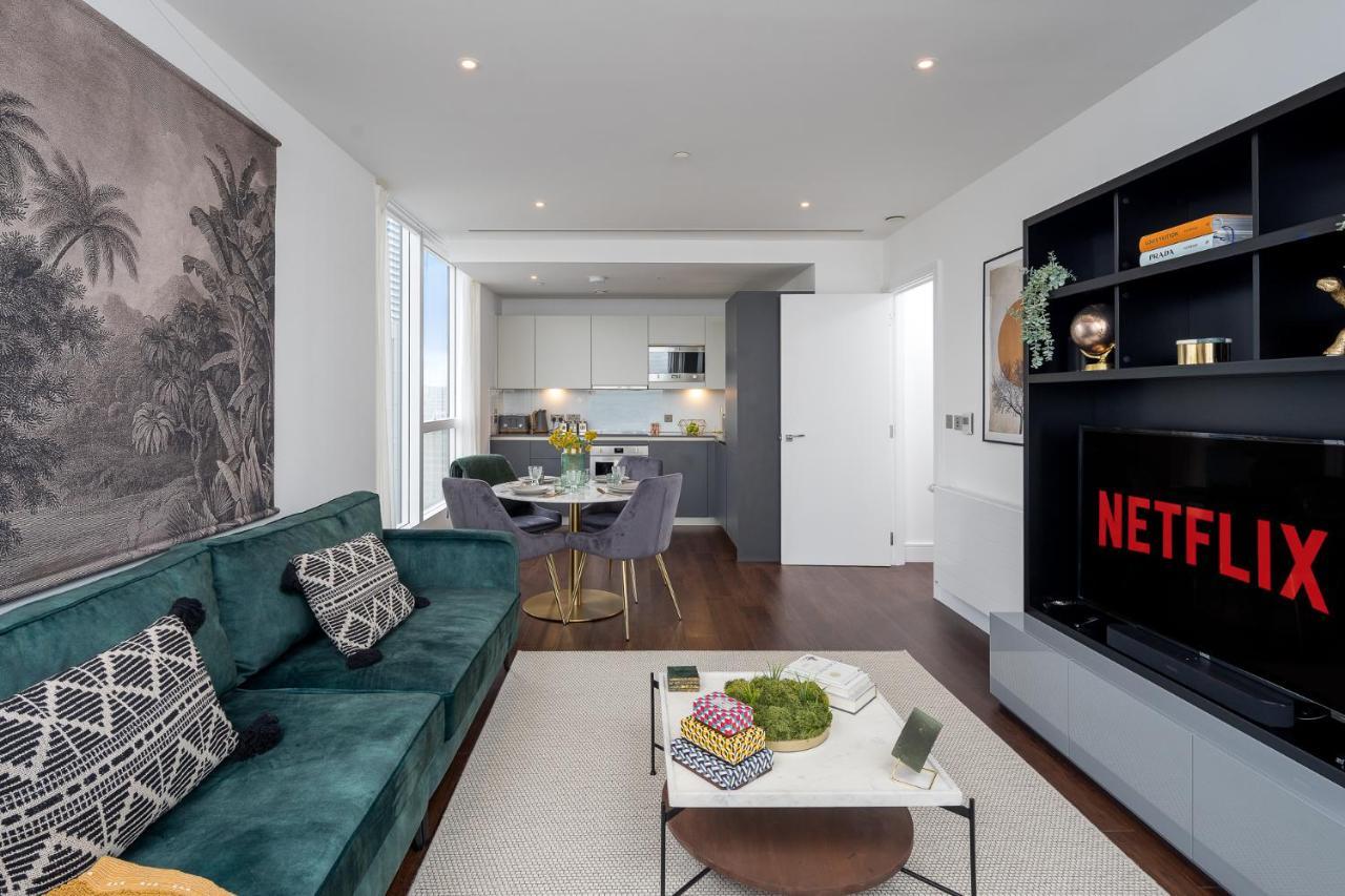 Luxurious Spacious 2Bed Suites Skyline River Views By Canary Wharf Londres Extérieur photo
