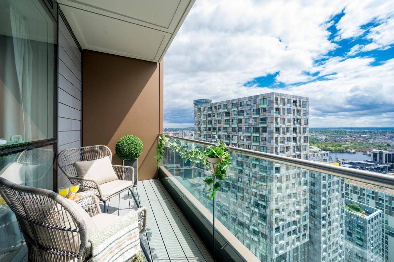 Luxurious Spacious 2Bed Suites Skyline River Views By Canary Wharf Londres Extérieur photo
