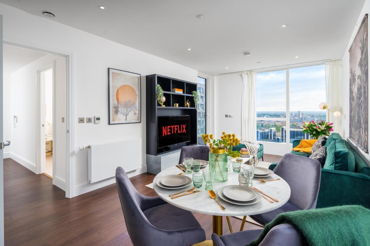 Luxurious Spacious 2Bed Suites Skyline River Views By Canary Wharf Londres Extérieur photo